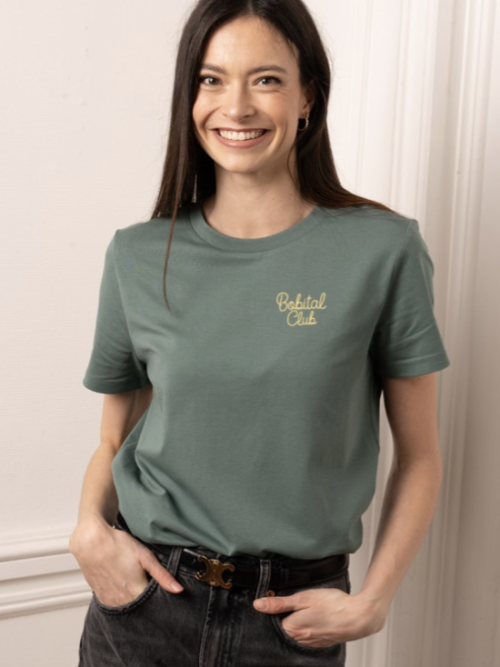 T-Shirt Bobital Club Femme Vert