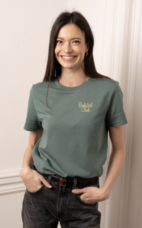 T-Shirt Bobital Club Femme Vert