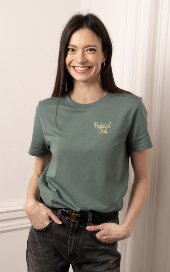 T-Shirt Bobital Club Femme Vert