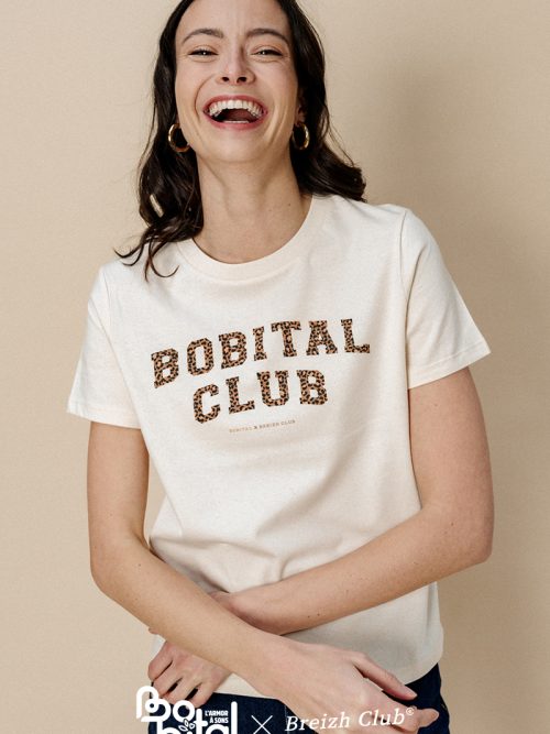 T-shirt femme Bobital Blub Léopard